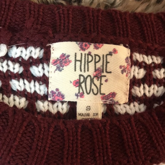 NWT Hippie Rose Sweater Small - Picture 4 of 5